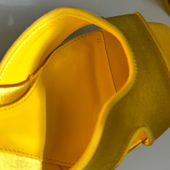 Alexander McQueen Satin Platform Ankle Strap Sandal - Picture 9 of 16